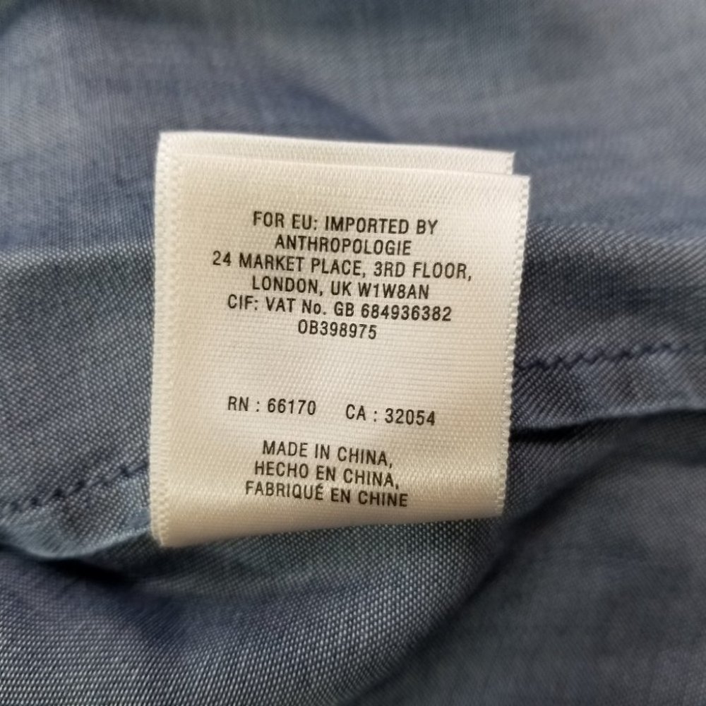 Anthropologie Holding Horses Top Embroidered Small - Picture 7 of 8